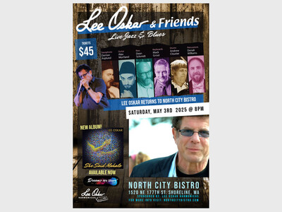 Lee Oskar & Friends LIVE at North City Bistro
